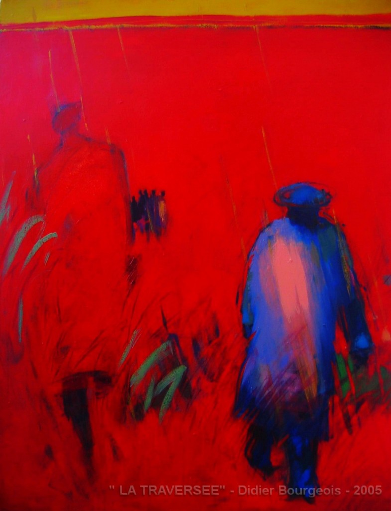 "La traversée" Dim: 90X140cm - 2005