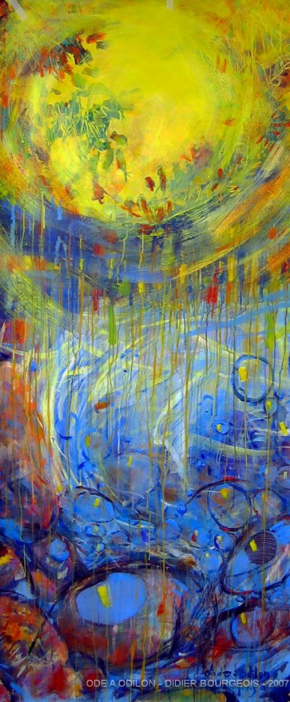 "Clin d'oeil à Odilon" 70X200 - 2005 - Coll.Priv.