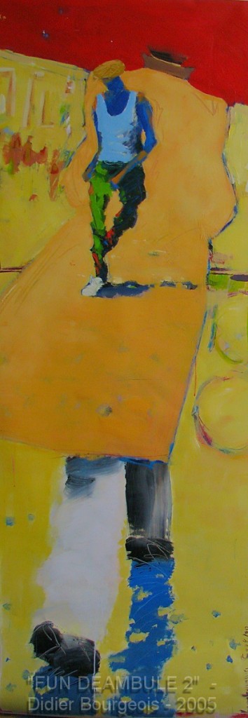 "Fun-Déambule" Dim: 70X190cm  - 2005