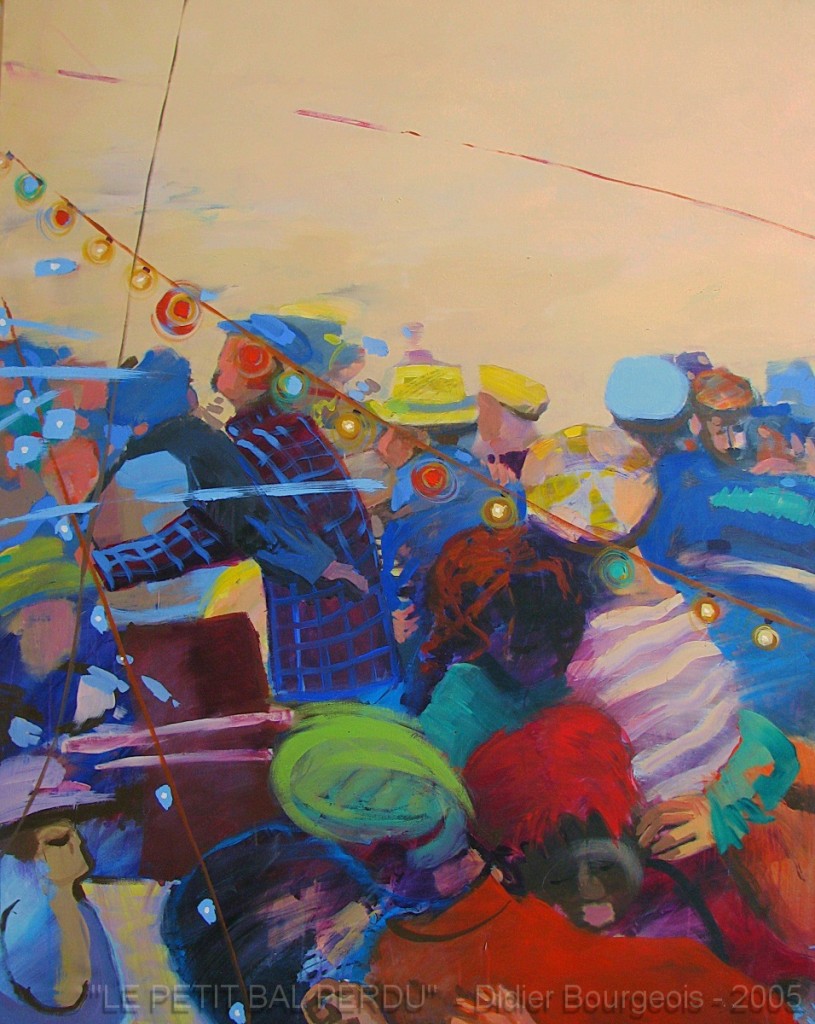 " Le bal perdu" Dim: 130x160cm - 2005