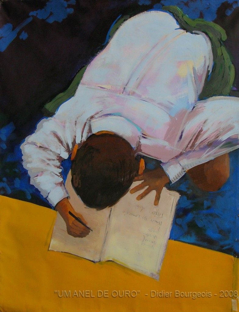 "Um Anel de Ouro" (Un anneau d'or ) - 90X140cm - 2008